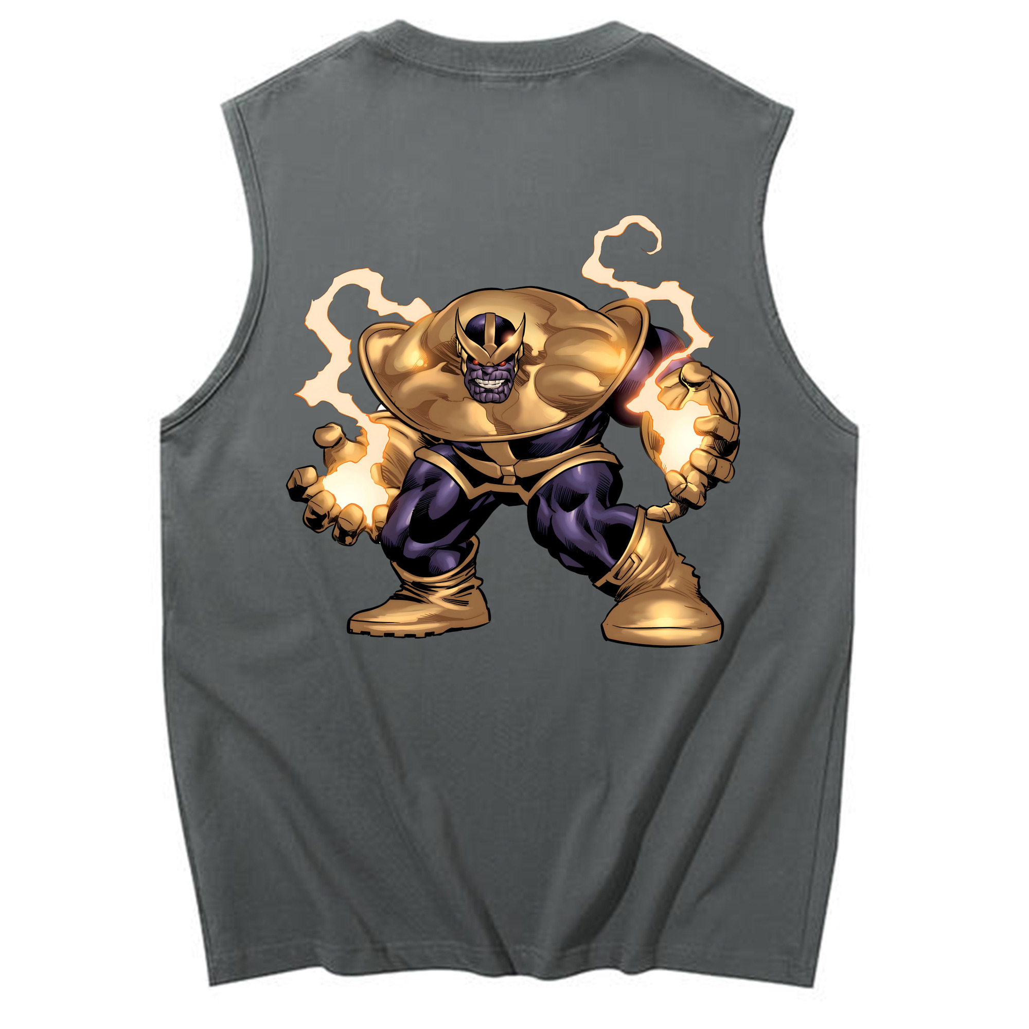 （画像用） アベンジャーズ The Avengers コットン100％タンクトップ（背面プリント）